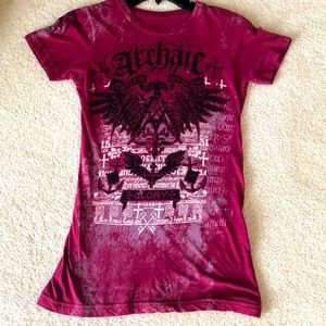 Fitted cotton T-shirt.